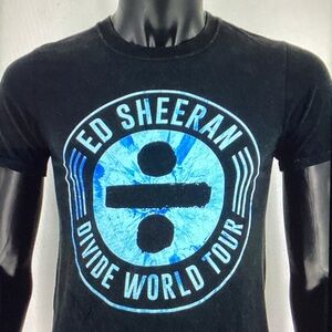 Ed Sheeran Divide World Tour Black T-Shirt